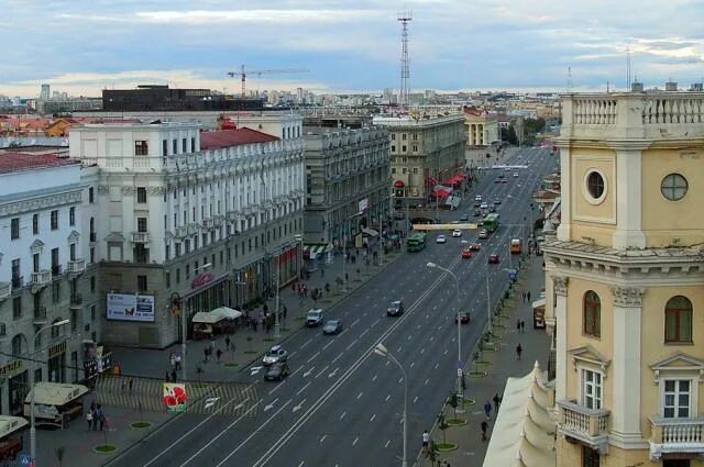 Проспект независимости минск фото Минский проспект Независимости претендует на попадание в список ЮНЕСКО Общество 