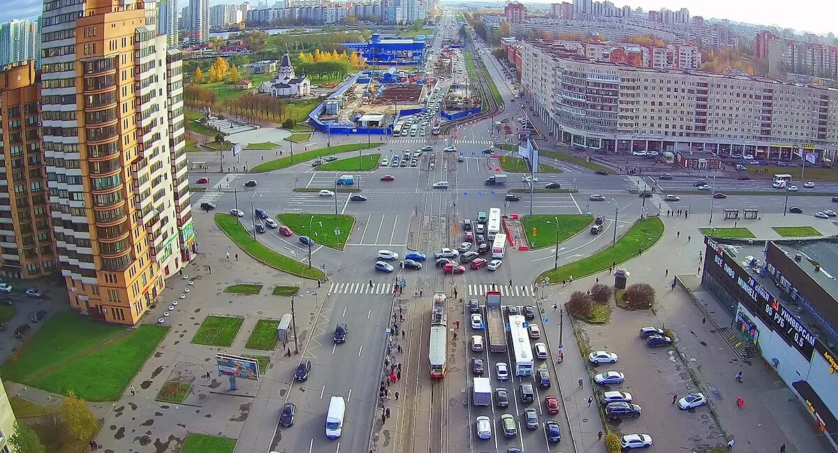 Проспект славы санкт петербург бухарестская улица фото Петербургский Метрополитен Page 6 SkyscraperCity Forum