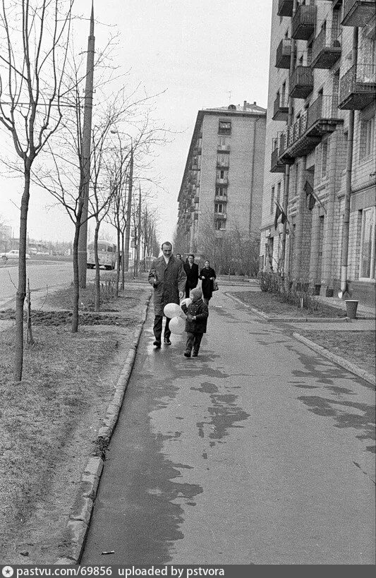 Проспект вернадского м 1980 год фото Проспект Вернадского - Retro photos