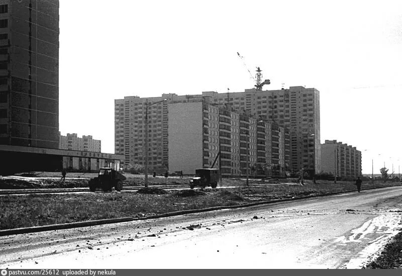 Проспект вернадского м 1980 год фото Проспект Вернадского - Retro photos