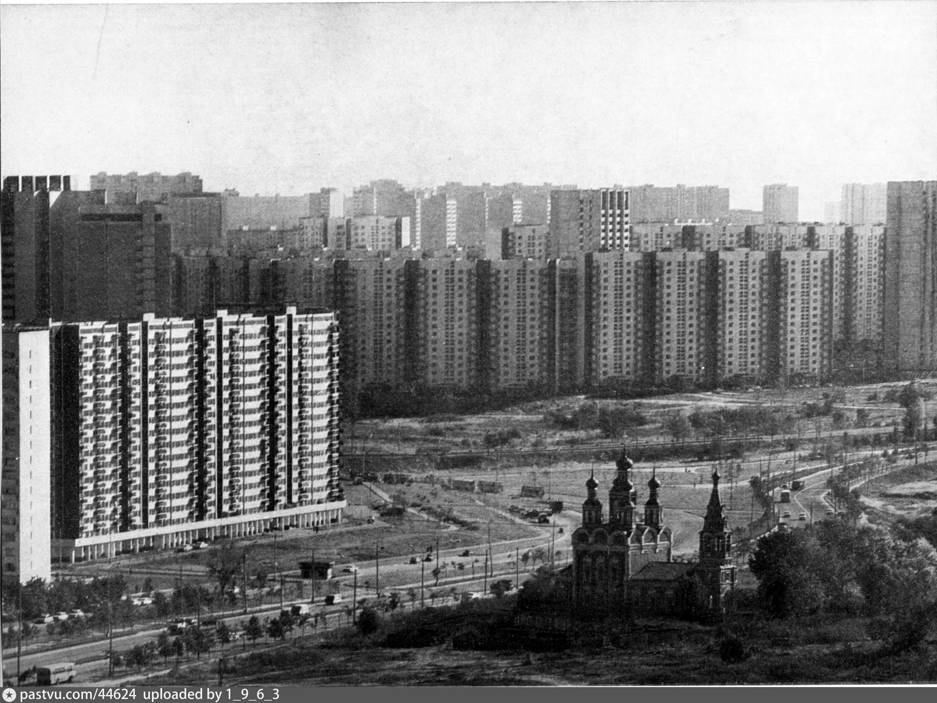 Проспект вернадского м 1980 год фото Проспект Вернадского - Retro photos