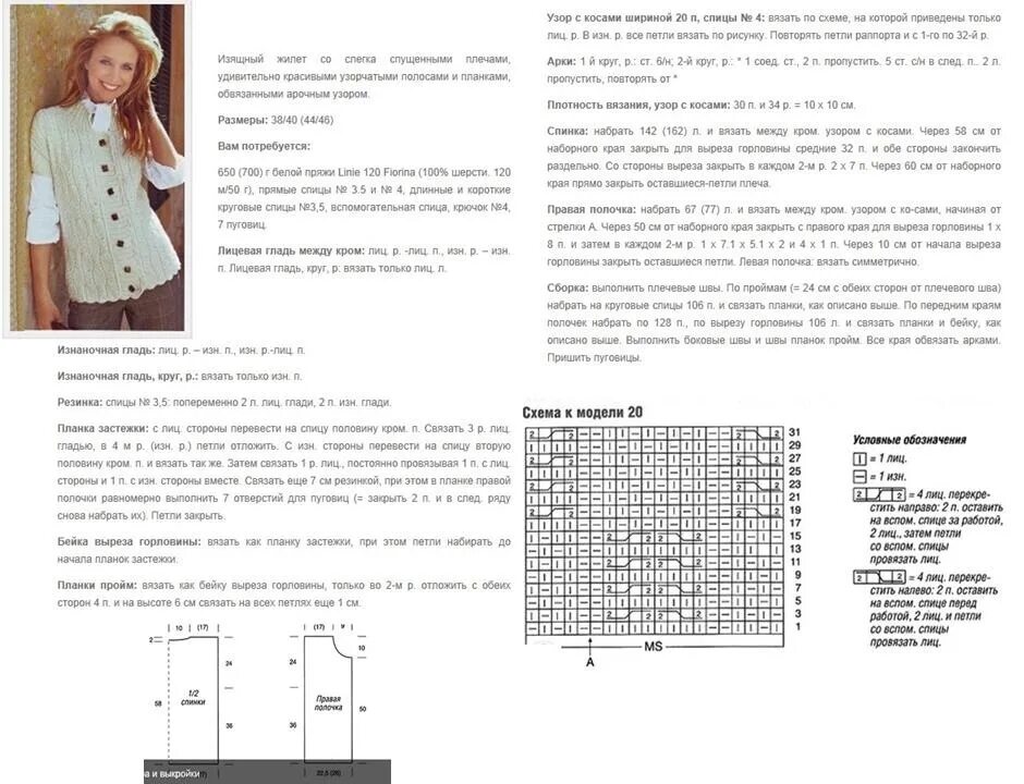 Простая безрукавка спицами для женщин схемы Женский жилет спицами: креативные модели, схема с описанием, узоры, фото. Как св