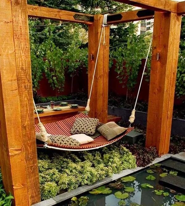 Простая дача своими руками backyard-ideas10 Modern bahçe, Doğadaki etkinlikler, Bahçe