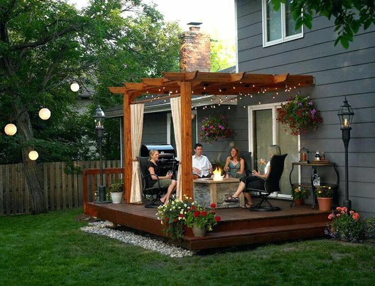 Простая дача своими руками pergola and decking ideas - Google Search Inexpensive patio shade ideas, Patio s