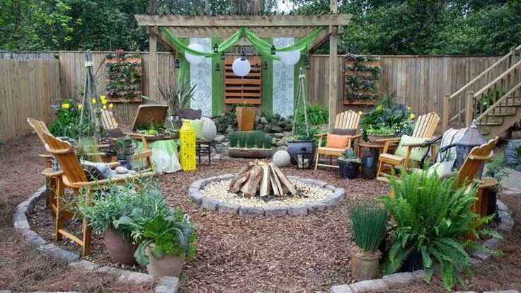 Простая дача своими руками фото Creative Garden Design Ideas Bakgård, Gress