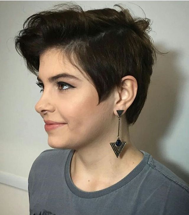 Модные стрижки и прически 2020 фото ВКонтакте Super short hair, Very short hair,