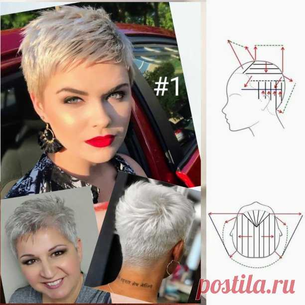 Простая короткая женская стрижка пошагово советы от парикмахеров in 2024 Hair, Glamour