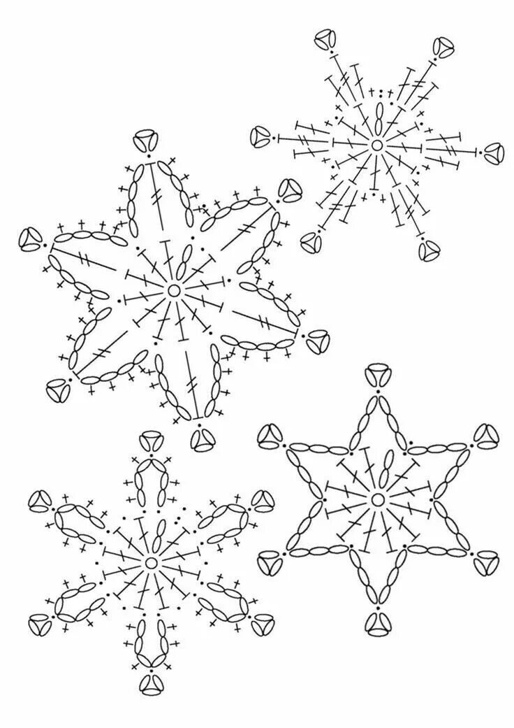 Простая снежинка крючком схема Pin by OK on Helpboard Crochet snowflake pattern, Crochet snowflakes, Christmas 