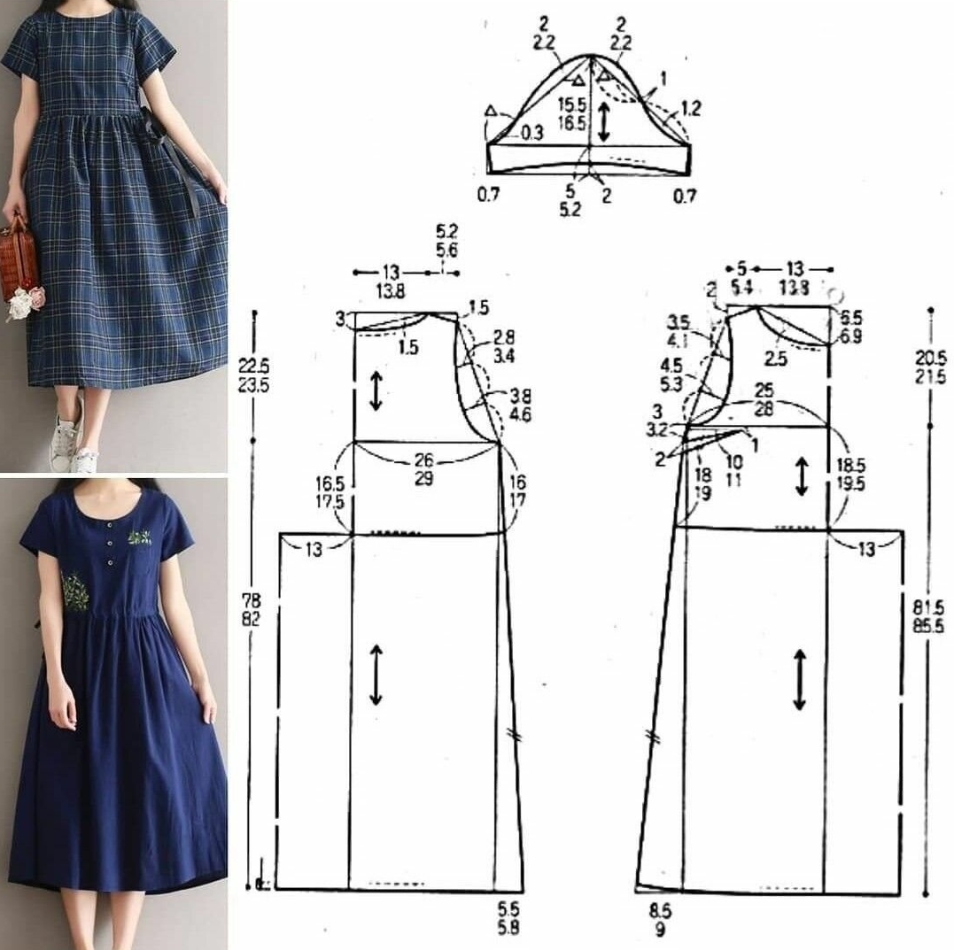 Простая выкройка без бохо платья Бохо - элегантные макси-платья со сборками и принтом Рукодельный причал Дзен