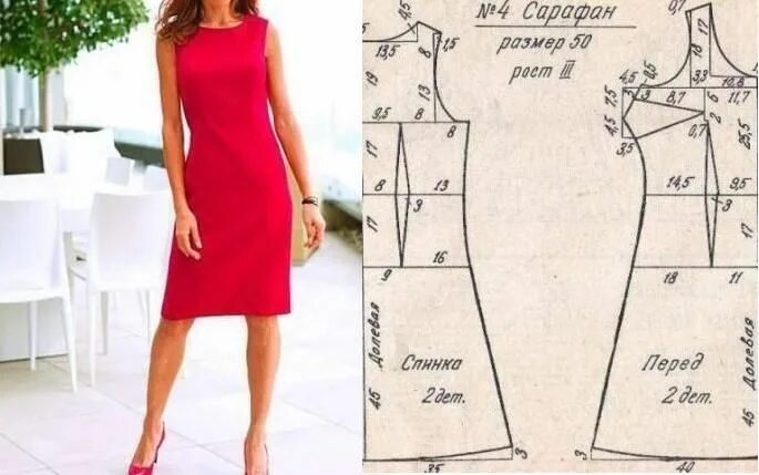 Простая выкройка сарафана Photos On Patrones De Costura B5E Dress patterns, Style dress patterns, Clothing