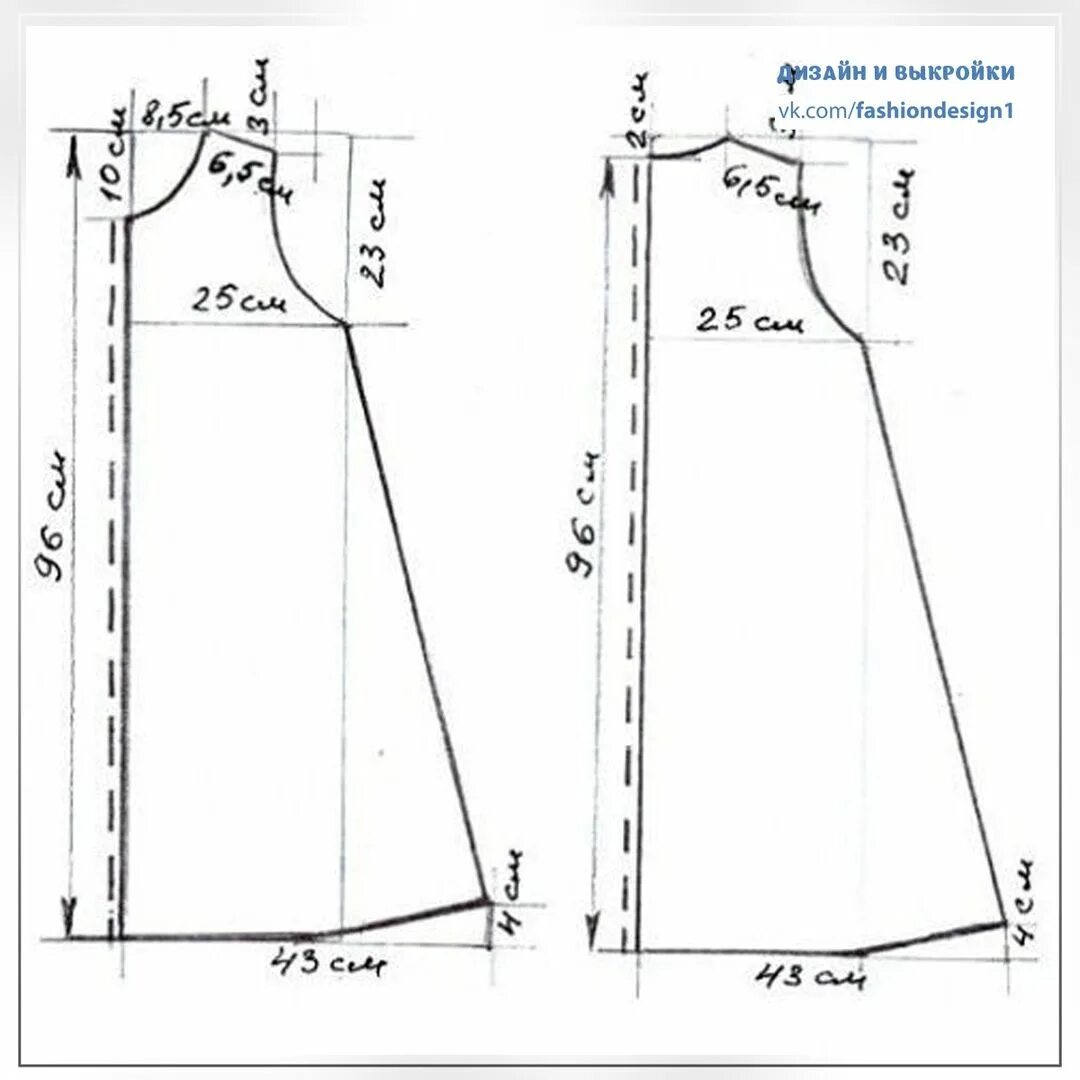 Простая выкройка сарафана Дизайн одежды, выкройки и шитье Dikiş patronları, Dikiş patronu ve Dikiş