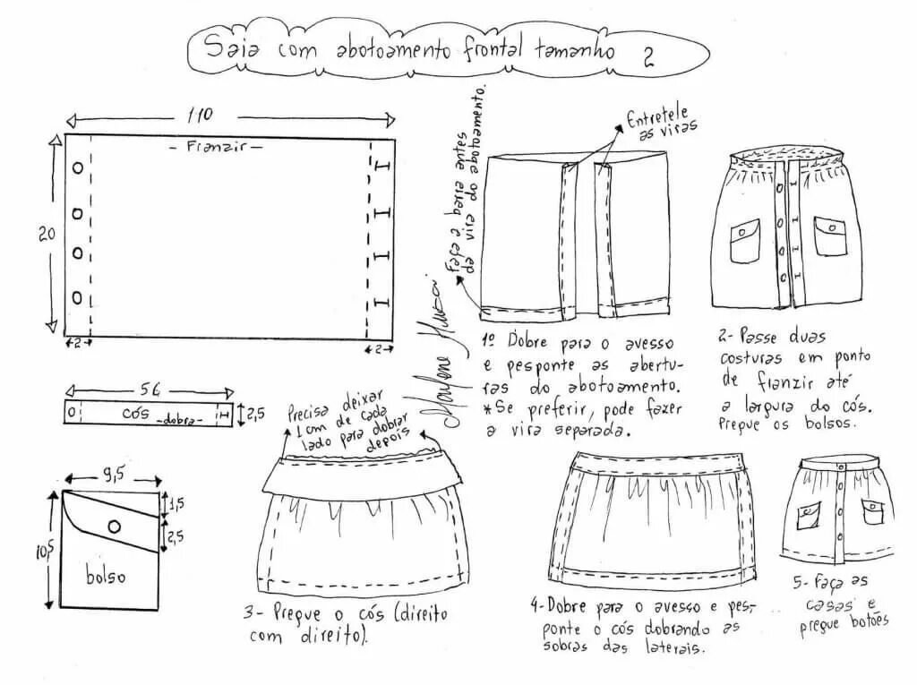 Простая выкройка юбки для девочки Выкройки прямой юбочки Джинсовая юбка, Выкройки, Юбка