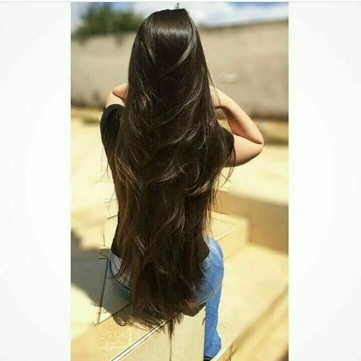 Просто длинные волосы фото São lindos mesmo Long hair styles, Long hair girl, Long dark hair