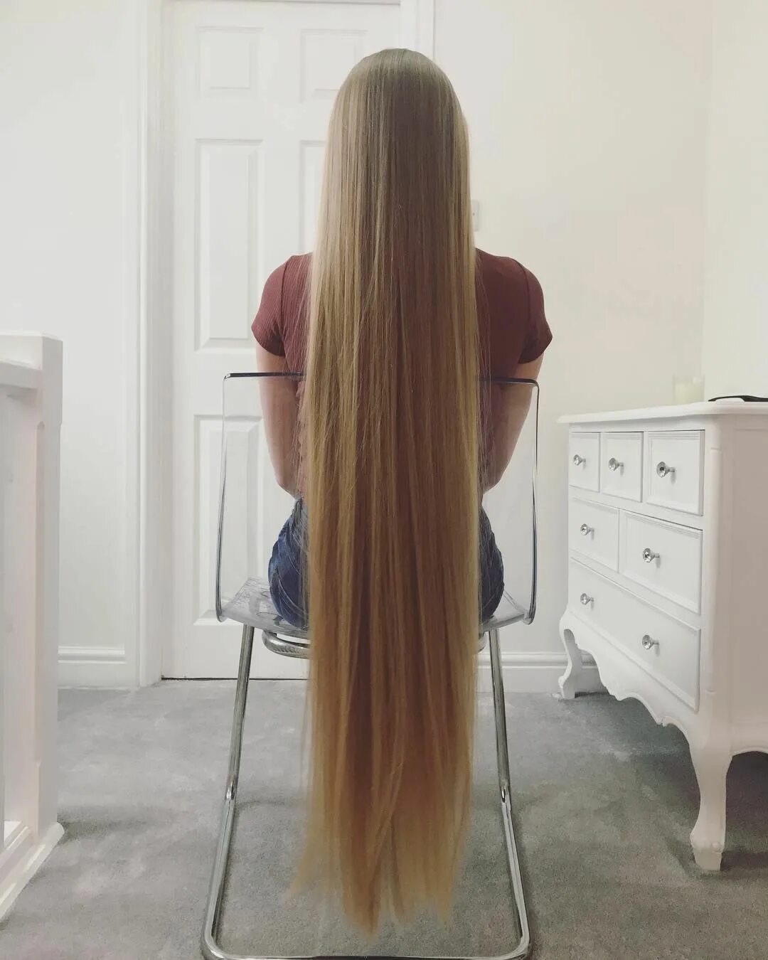 Просто длинные волосы фото Pin on Long blond hair