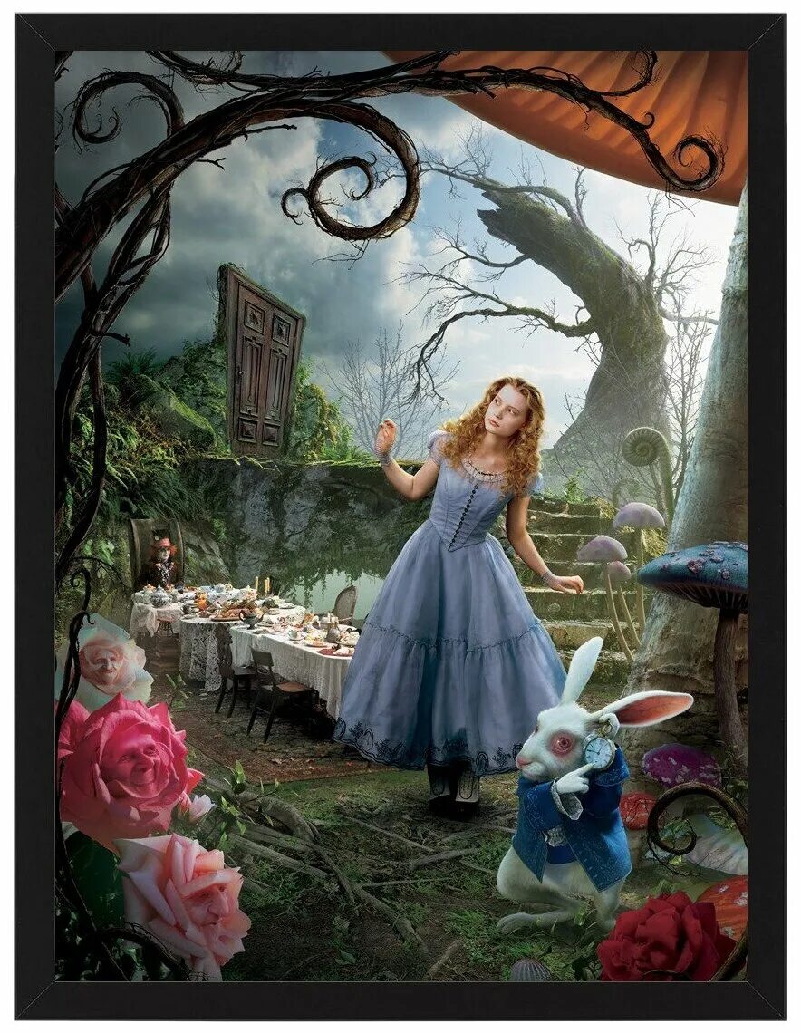 Просто фото алиса Постер Alice in Wonderland, 32 х 42 см - купить по выгодной цене на Яндекс.Марке