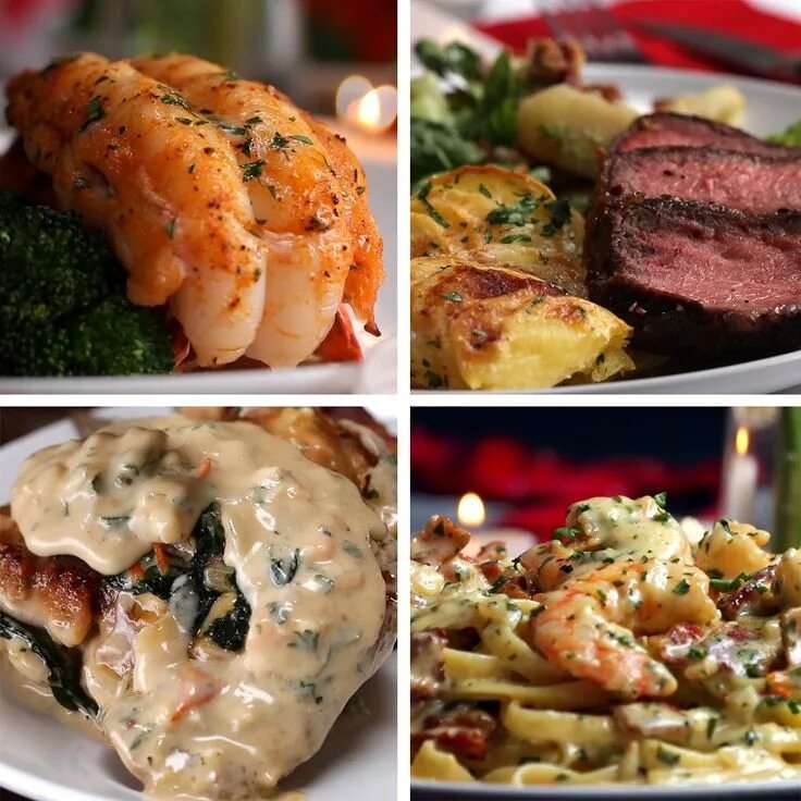 Просто и вкусно фото быстро ужин Tasty on Twitter: "Here are 4 delicious & romantic dinners for date night! ❤. " 