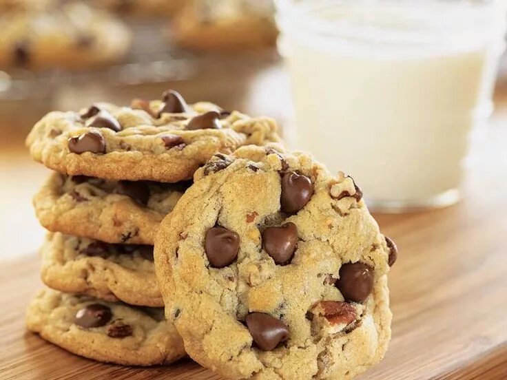 Просто и вкусно фото печенье Ultimate Chocolate Chip Cookies Recipe Рецепт Печенье с кусочками шоколада, Реце