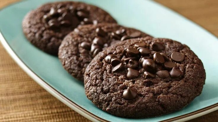 Простое шоколадное печенье рецепт с фото Cup o' Joe Chocolate Cookies Recipe Chocolate cookie recipes, Chocolate cookies,