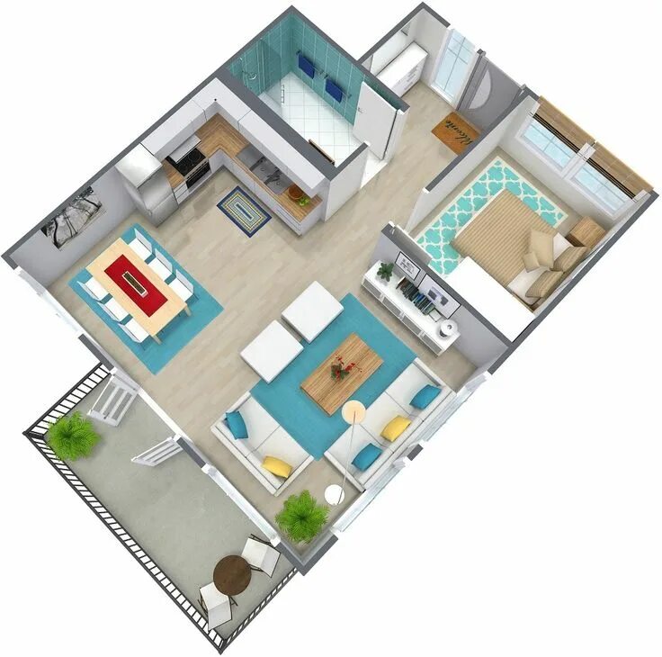 Просторный планировки квартир Pin by Indy on Diem Small apartment floor plans, Condo floor plans, Apartment la