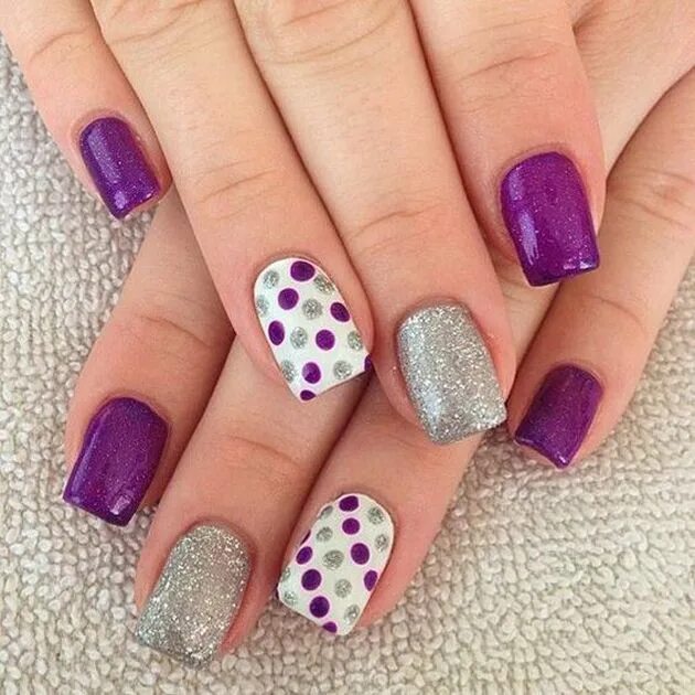 Простой дизайн ногтей фото Eu Capricho - Blog de entretenimento para o universo feminino Dot nail designs, 