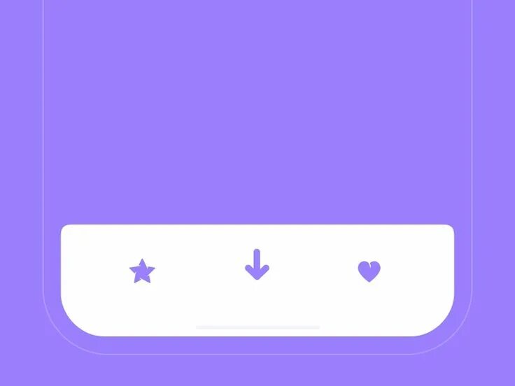 Простой картинка фото Tab bar menu Bar design, App design inspiration, Interactive design