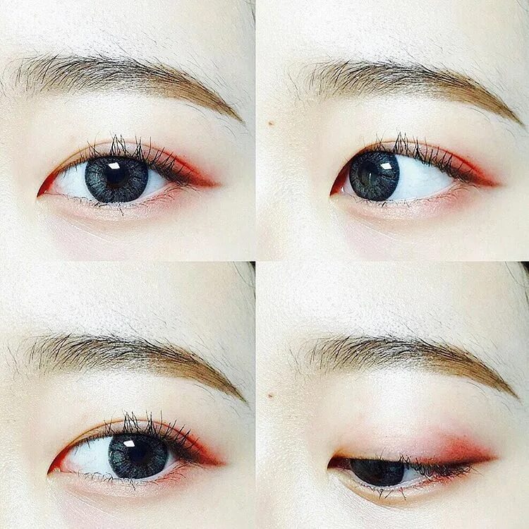 Простой корейский макияж See this Instagram photo by @98_06_02 * 2,364 likes Korean eye makeup, Ulzzang m