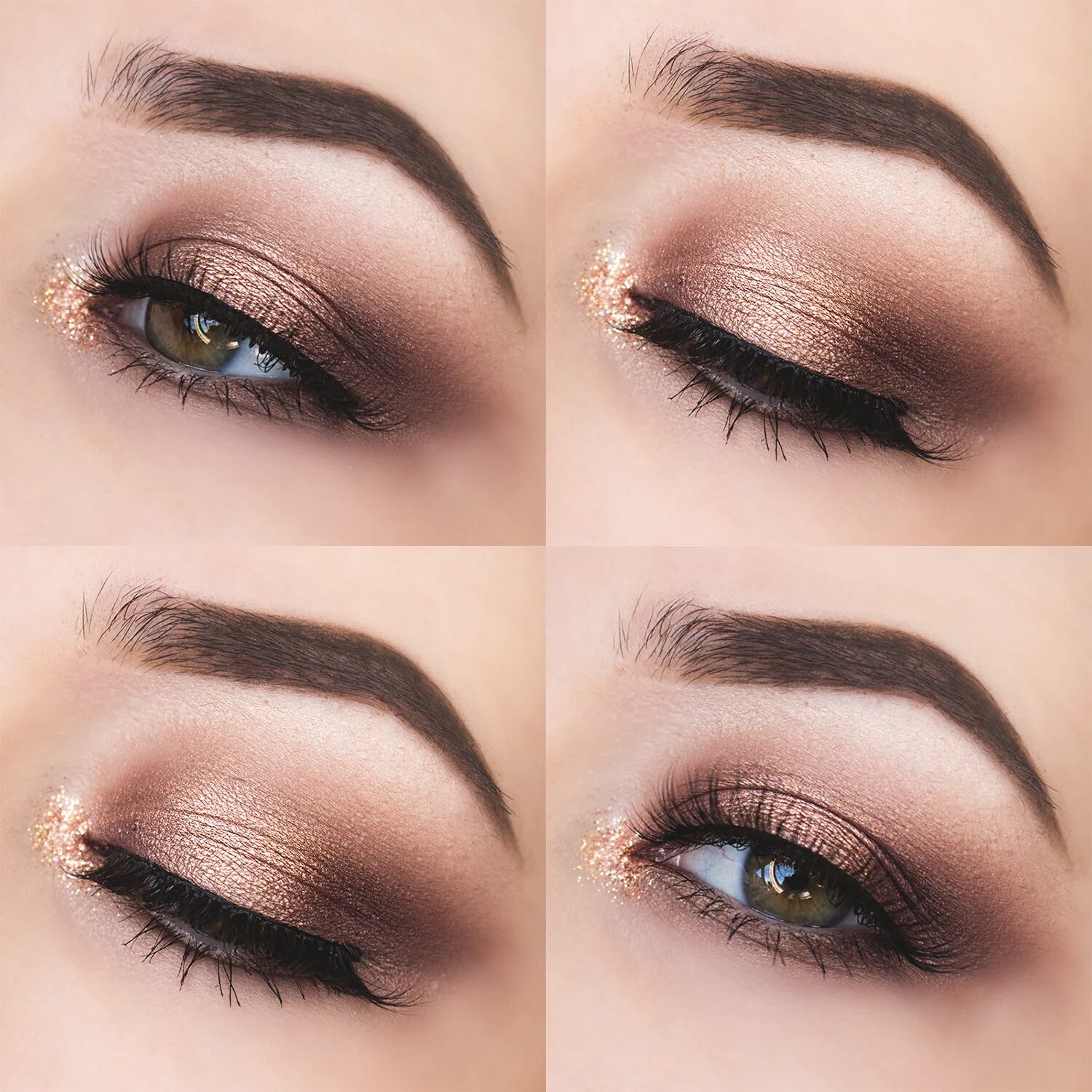 Простой макияж для карих Glittery Autumn Eyes. Gemma Louise Fall eye makeup, Subtle smokey eye, Eye makeu