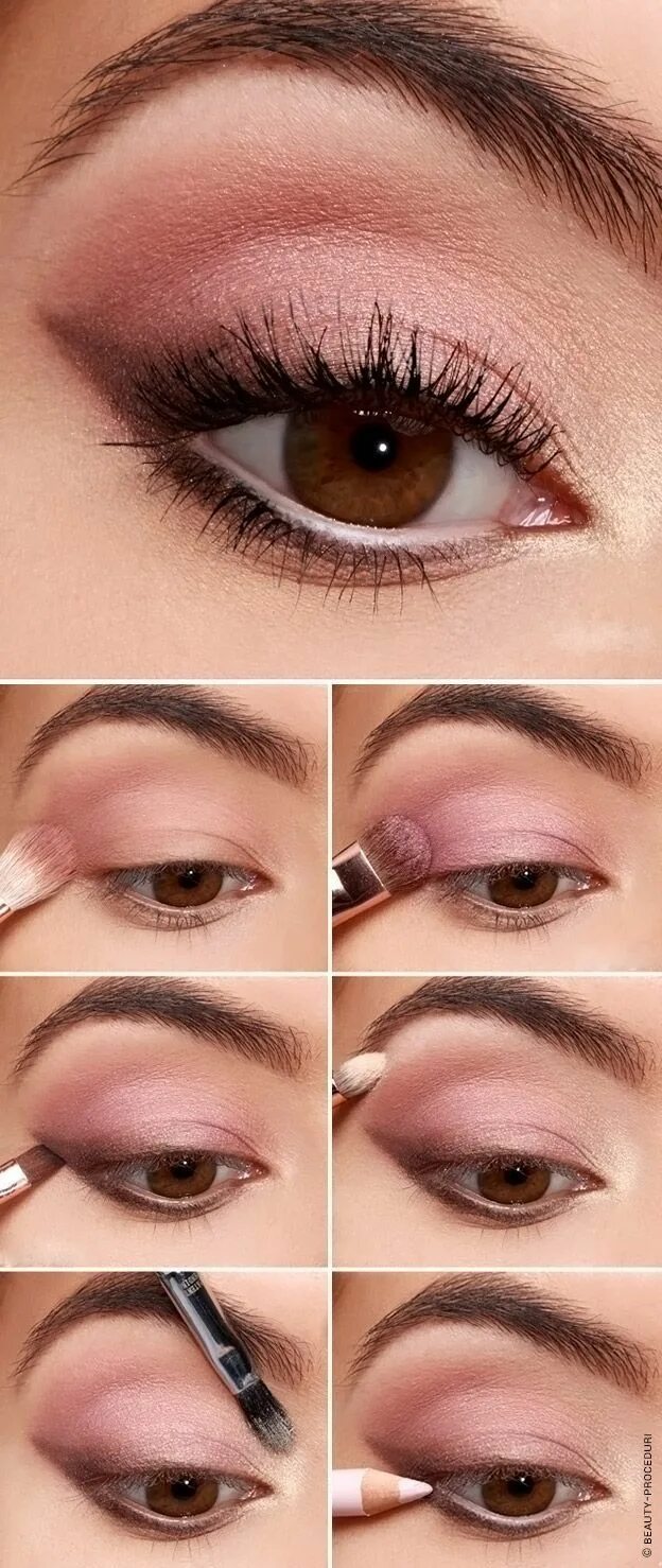 Простой макияж глаз на каждый день день святого валентина valentine's day Beautiful Wedding Eye Make Up Ideas #eyem