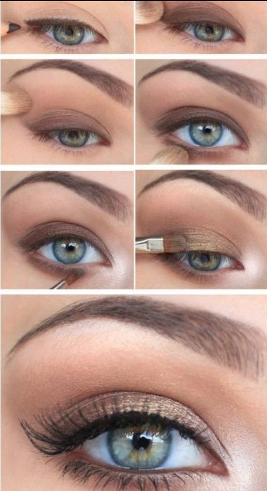 Простой макияж век Eye Makeup Beauty Tutorials Eye makeup, Best makeup tutorials, Skin makeup