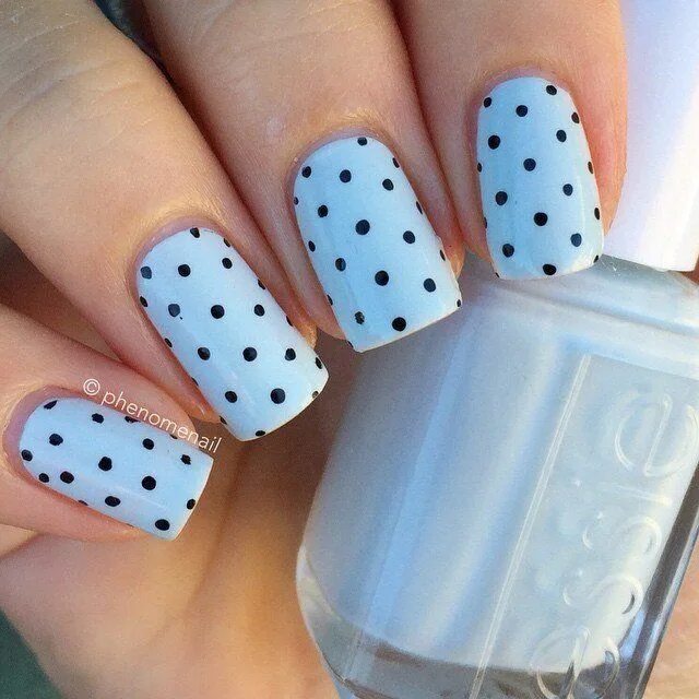 Простой маникюр фото Nail Art #876 - Best Nail Art Designs Gallery BestArtNails.com Uñas lindas, Arte