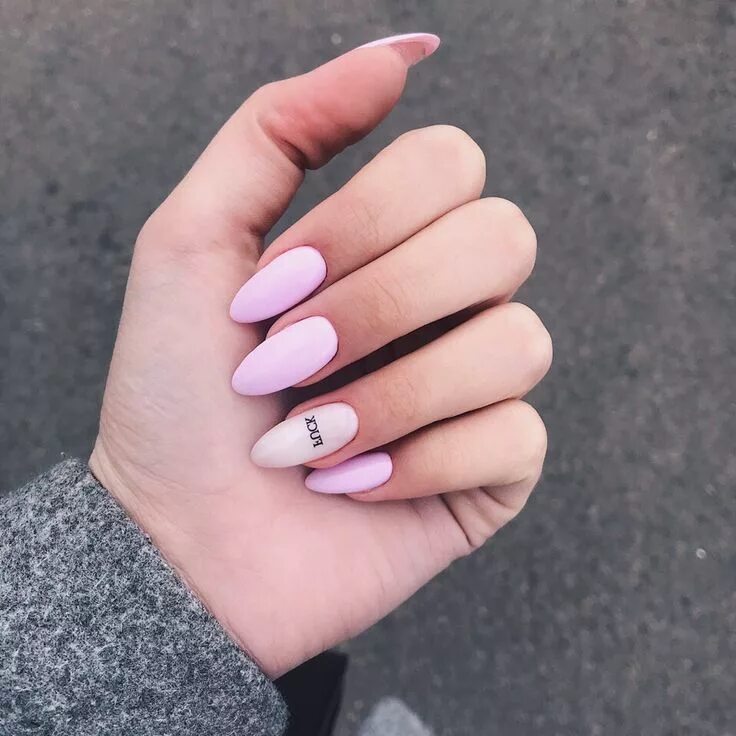 Простой маникюр на миндаль Pin on Дизайн ногтей Dream nails, Trendy nails, Nails