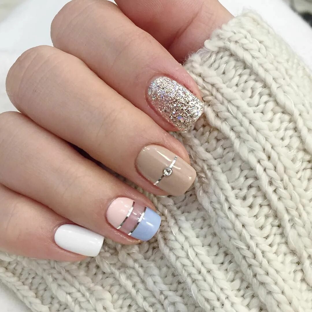 Простой нежный дизайн ногтей Dont u just love it ?! #nails #nailart #nailartwow #manicure #nailarts Pretty na