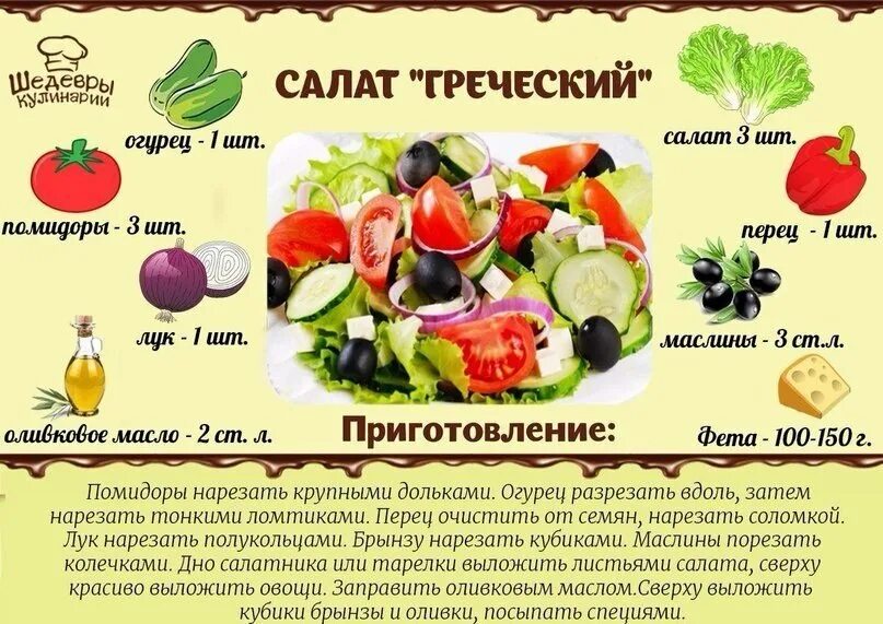 Простой рецепт греческого салата фото ПРОСТОЙ РЕЦЕПТ "ГРЕЧЕСКОГО" САЛАТИКА