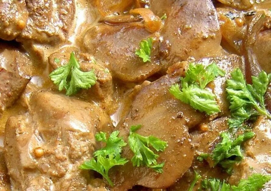 Простой рецепт куриной печени фото Delicious Chicken Liver Recipe