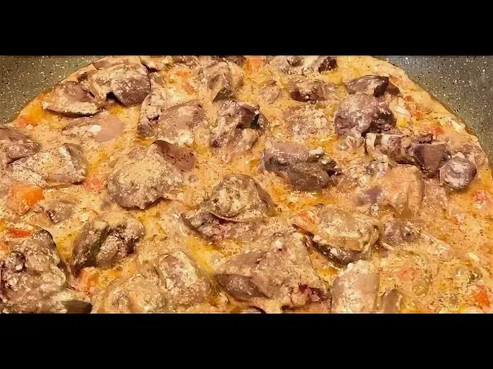 Простой рецепт куриной печени фото Куринная Печень Быстрый Вкусный Рецепт - YouTube