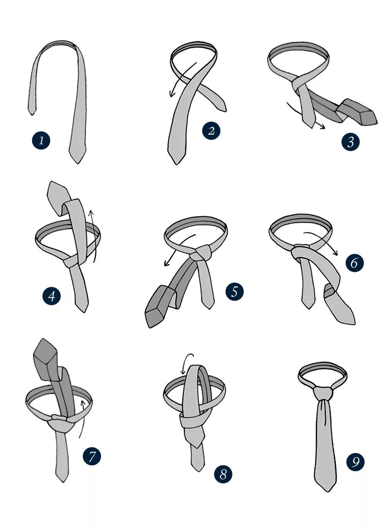 Простой способ завязать галстук фото Картинки КАК ЗАВЯЗАТЬ ГАЛСТУК ПОШАГОВО ВИДЕО НА РУССКОМ