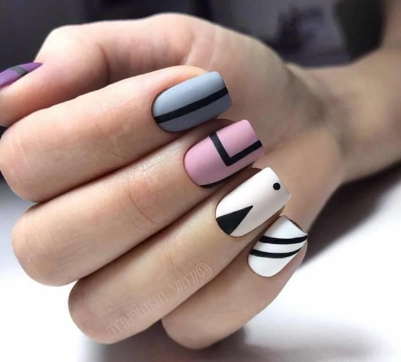 Простой стильный маникюр Pinterest Short acrylic nails designs, Work nails, Gel nails