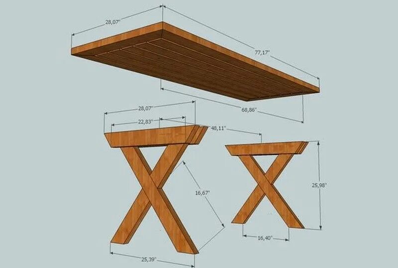 Простой стол своими руками фото Inexpensive DIY Picnic Table Tutorial - Your Projects@OBN Diy picnic table, Picn