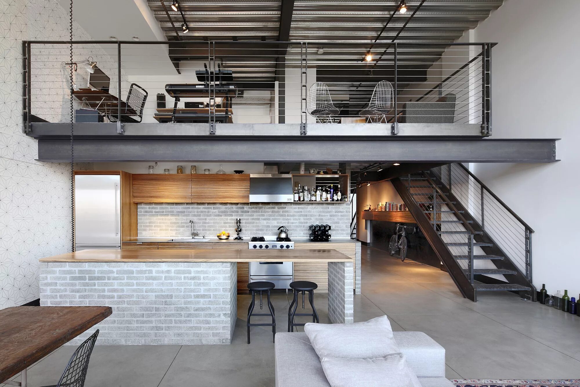 Пространства в стиле лофт Gallery of Capitol Hill Loft Renovation / SHED Architecture & Design - 1