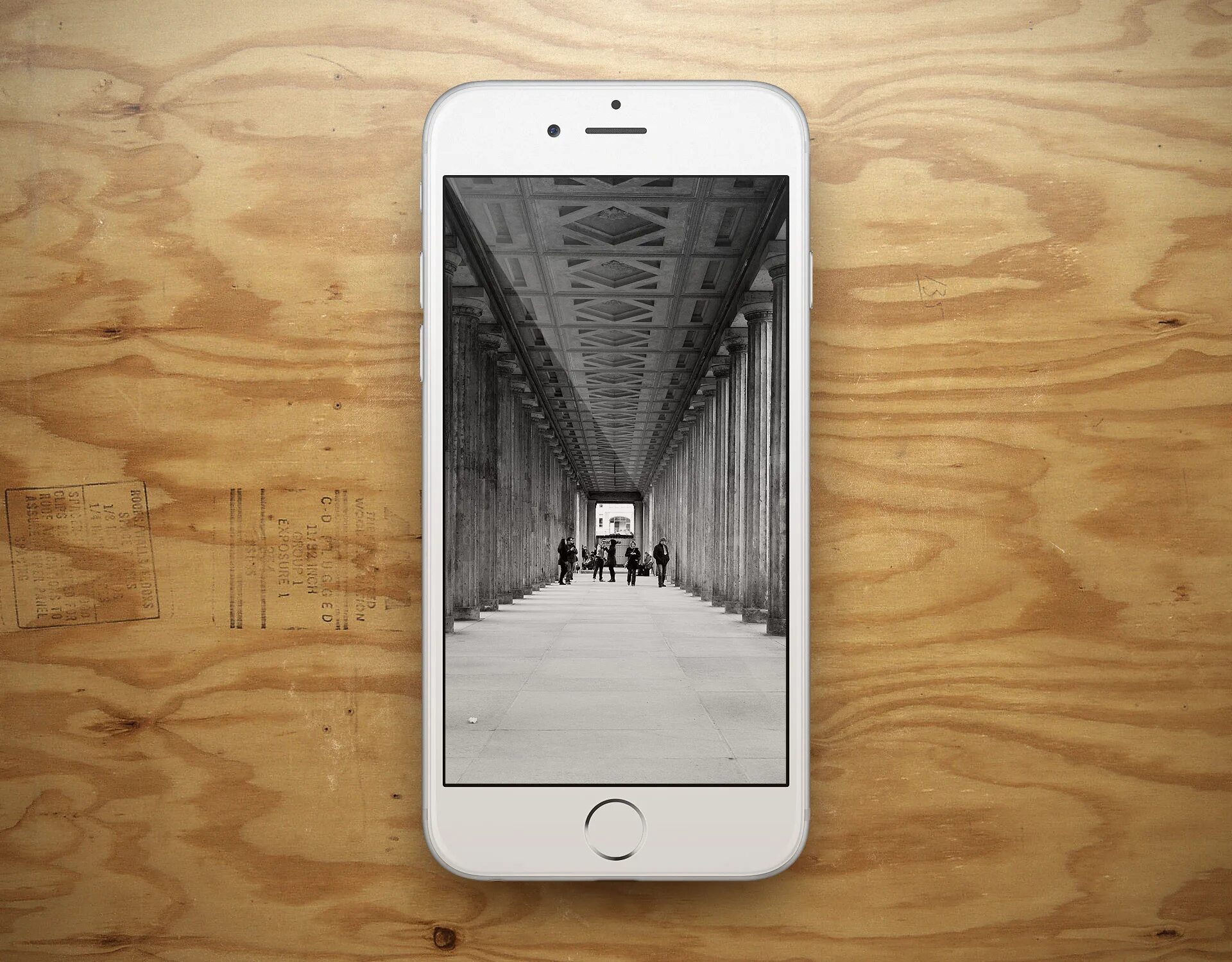 Пространственное фото на айфон Dribbble - iPhone_6_show_wood_highres.jpg by HÜSΞY-1N