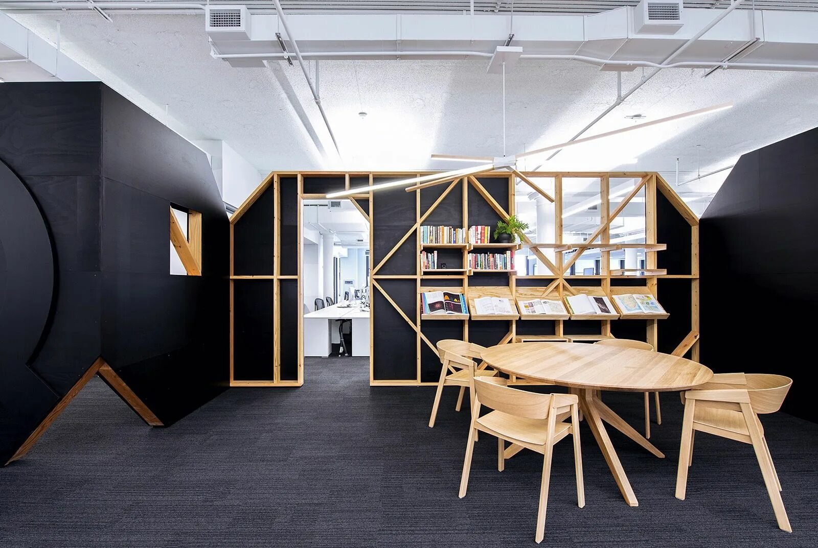 Пространство студия фото A Tour of Quartz’s Sleek New NYC Office Workspace design, Furniture stores nyc, 