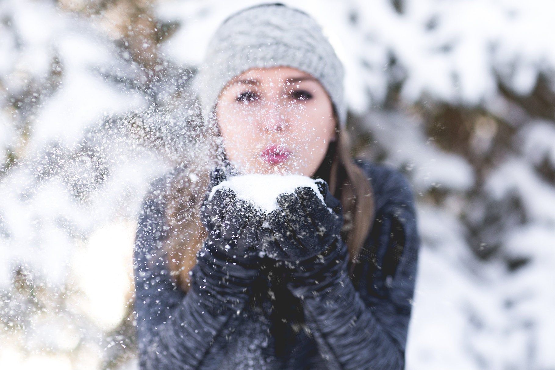 Простые фото зимой 200 Snowfall and Magic Blowing Snow Photo Overlays, Christmas Holiday Winter Ove