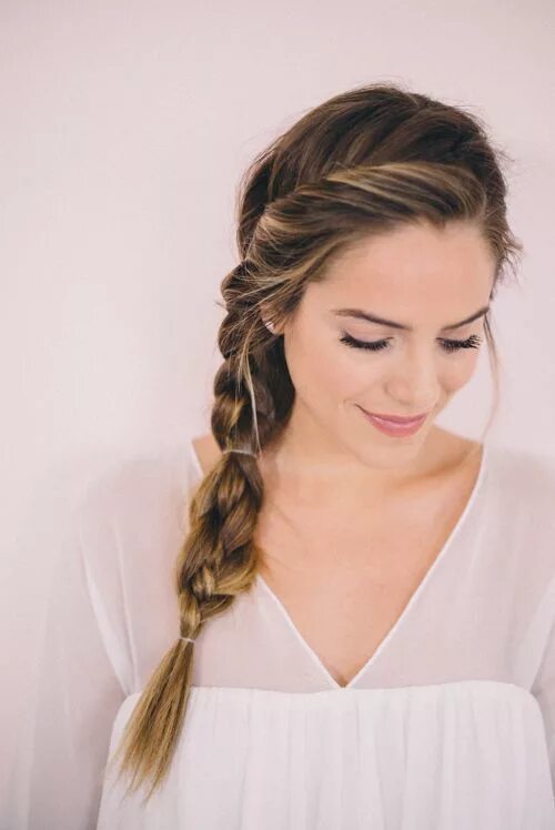 Простые красивые прически для девушек 16 Gorgeous Styles That Won’t Make You Detest the Phrase 'Wedding Hair' Easy hai