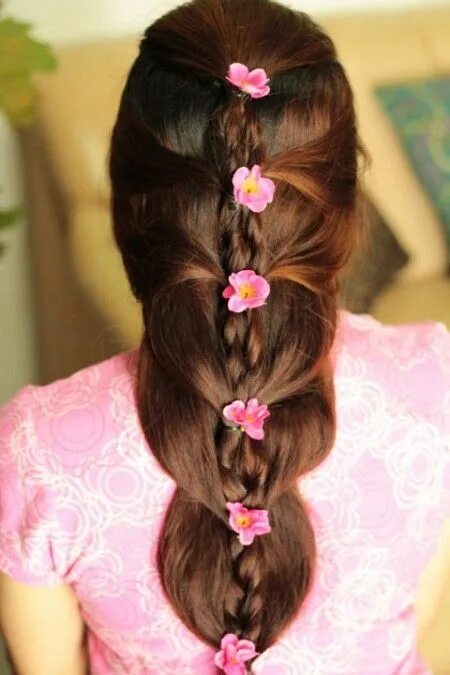 Простые красивые прически на день рождения Pin on Best hairstyles Easy hairstyles, Girls hairstyles easy, Long hair styles