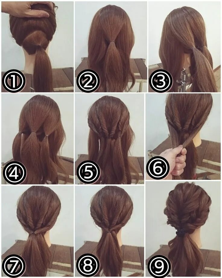 Простые красивые прически на длинные How to know what hairstyle suits me? ท ร ง ผ ม เ ป ย, ท ร ง ผ ม diy, ส อ น ท ำ ผ