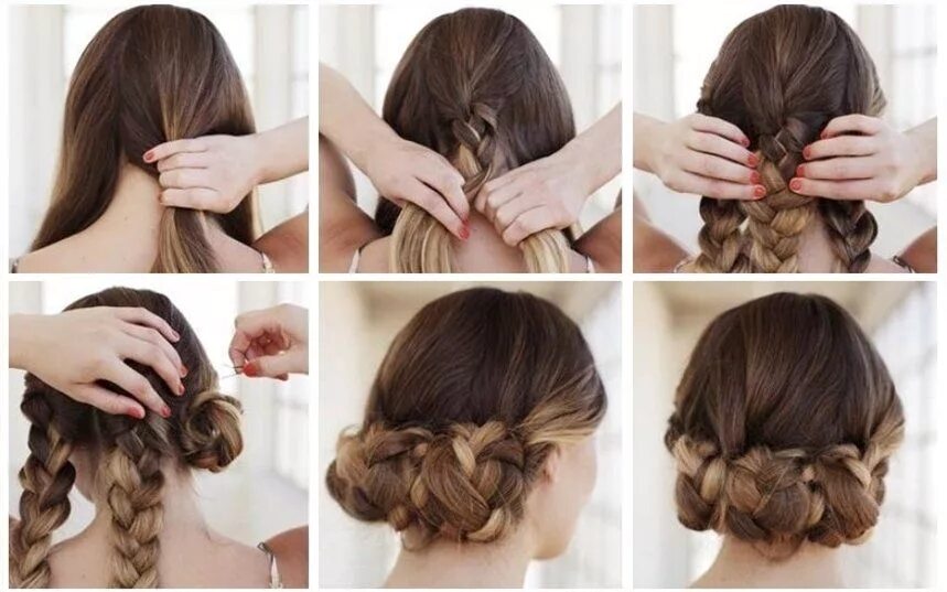 10 idei de coafuri superbe pe care le poţi face acasă Hair tutorials easy, Easy 