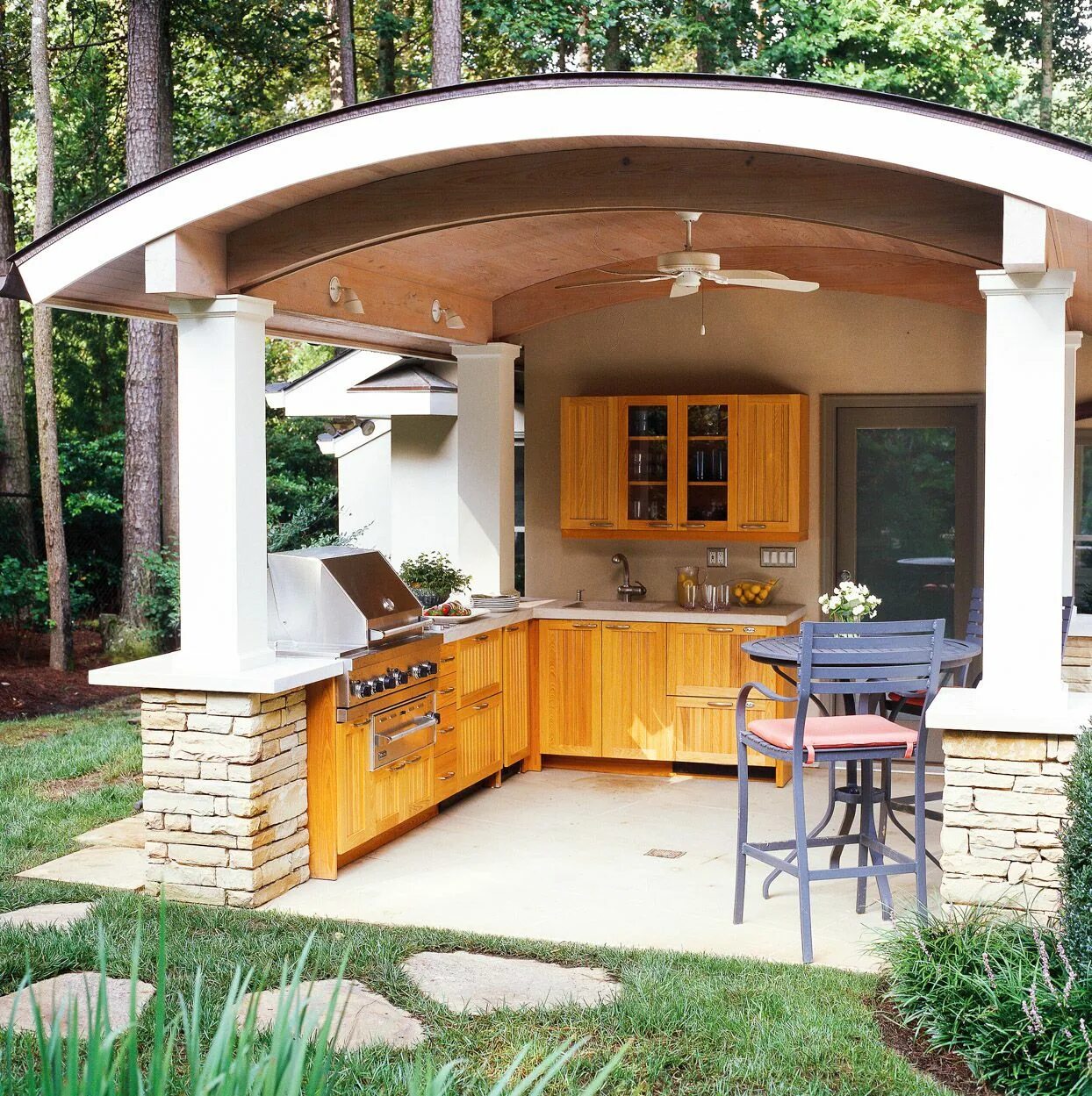 Простые летние кухни фото 32 Outdoor Kitchen Ideas Perfect for Entertaining