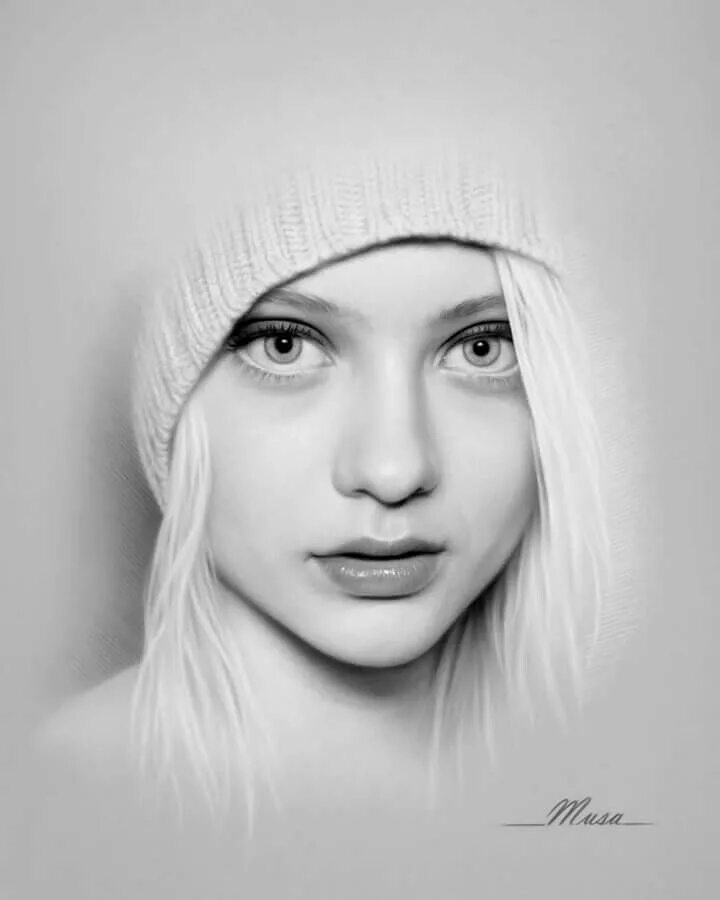 Простые портреты фото © Musa Celik Pencil portrait drawing, Portrait drawing, Pencil portrait