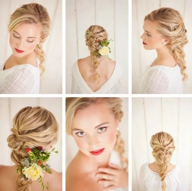 Four Hairstyles for Brides with Long Hair