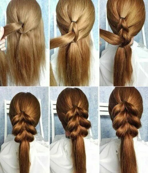 Простые прически на длинные очень простые Pin on Прически Different braids, Different braid hairstyles, Pinterest hair